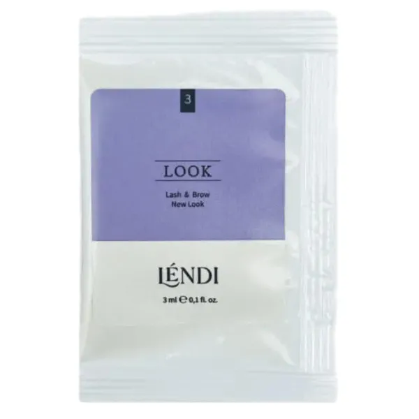 Розпродаж! Склад для ламінування у саше №3 Lash & Brow New Look Lendi