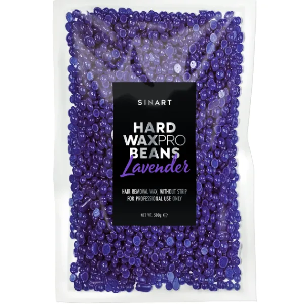 Віск для депіляції HARD WAXPRO BEANS LAVANDER SINART