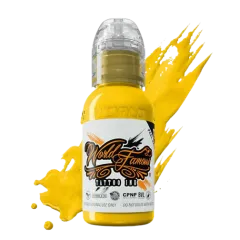 Розпродаж! Фарба World Famous Ink - Straight Yellow