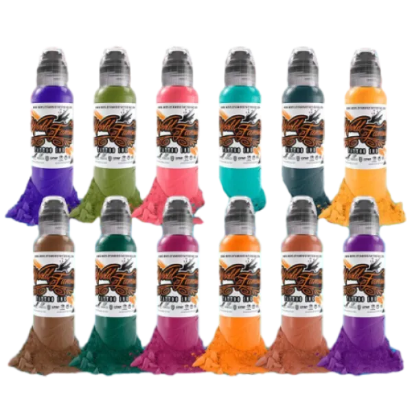 Набір фарб World Famous Ink - Jay Freestyle Watercolor SET 12x30ml