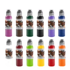 Набір фарб World Famous Ink - Primary Color set 1 12 X 30ml