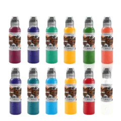 Набір фарб World Famous Ink - Primary Color set 3 12 X 30ml