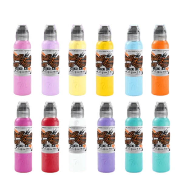 Набір фарб World Famous Pastel Color set 12x30 ml