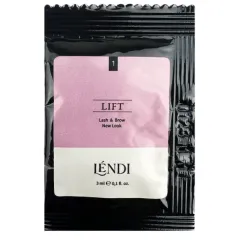 Composition for lamination in sachet No. 1 Lash & Brow New Look Lendi