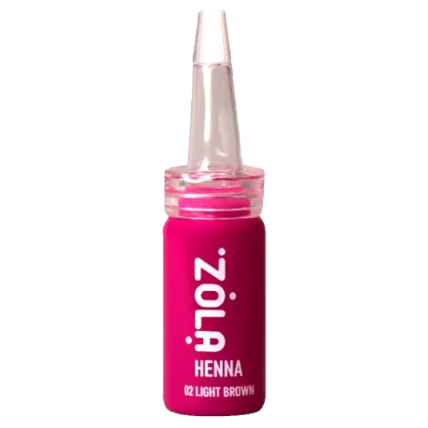 Розпродаж! Хна професійна для брів 02 light brown ZOLA