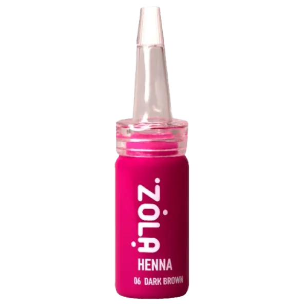 Розпродаж! Хна професійна для брів 06 dark brown ZOLA