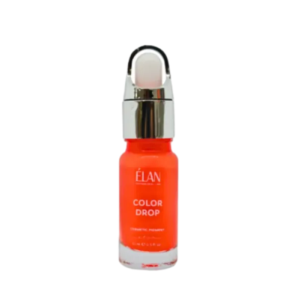 Cosmetic pigment COLOR DROP Neon Orange Elan