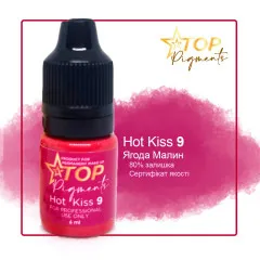 Pigment for tattooing TOPpigments Hot Kiss #9 Raspberry berry