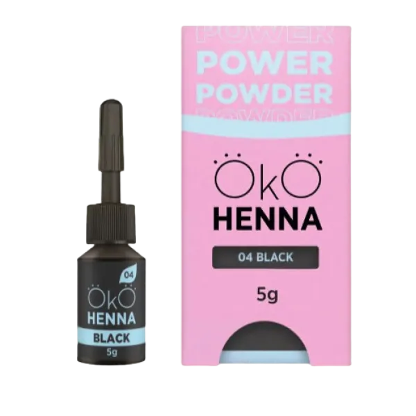 Розпродаж! Хна для брів Power Powder 04 Black OKO