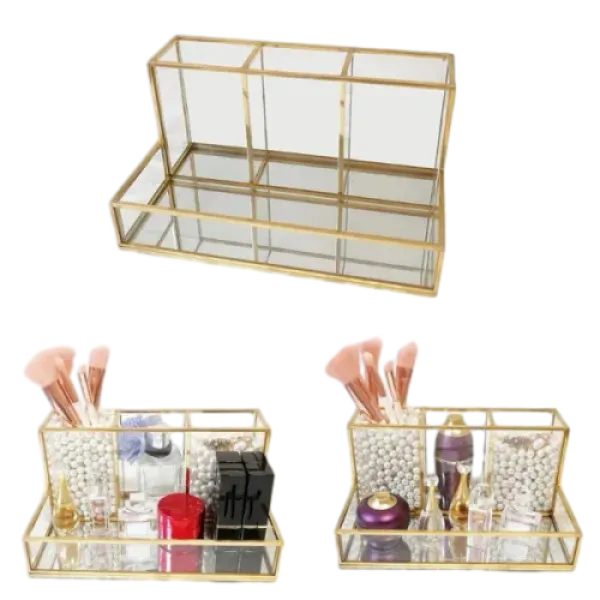 Organizer two-level Golden Glass