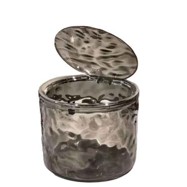 Контейнер круглый гофрированный Grey