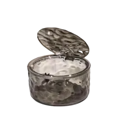 Контейнер круглий гофрований Grey