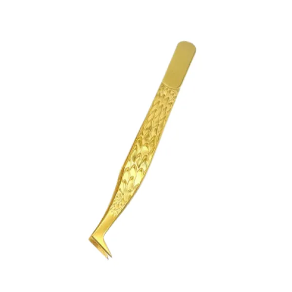 Tweezers for eyelash extension Boots Gold