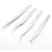 Tweezers for eyelash extension Boots Silver