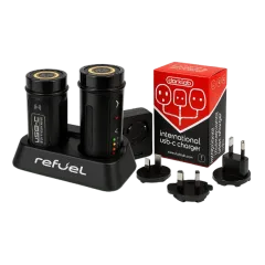 Зарядна станція Refuel + USB-адаптер Darklab