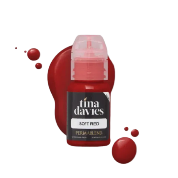 Пигмент для татуажа Perma Blend Tina Davies - Soft Red