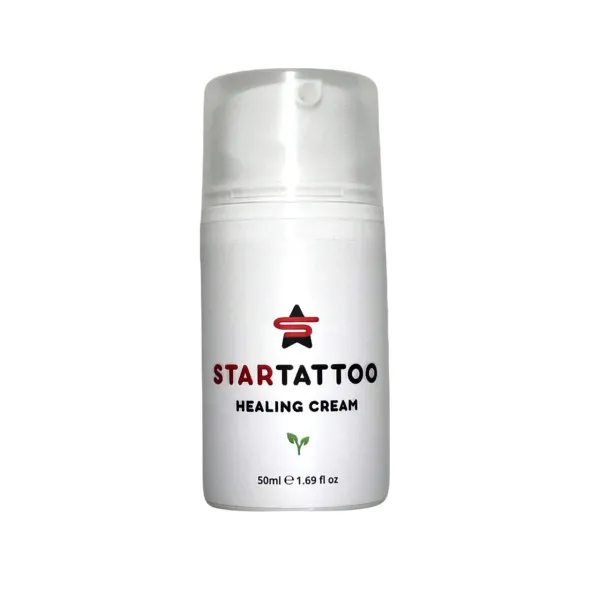 Healing cream Star tattoo
