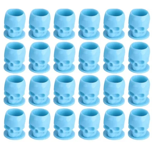 Caps for paint Skull Blue