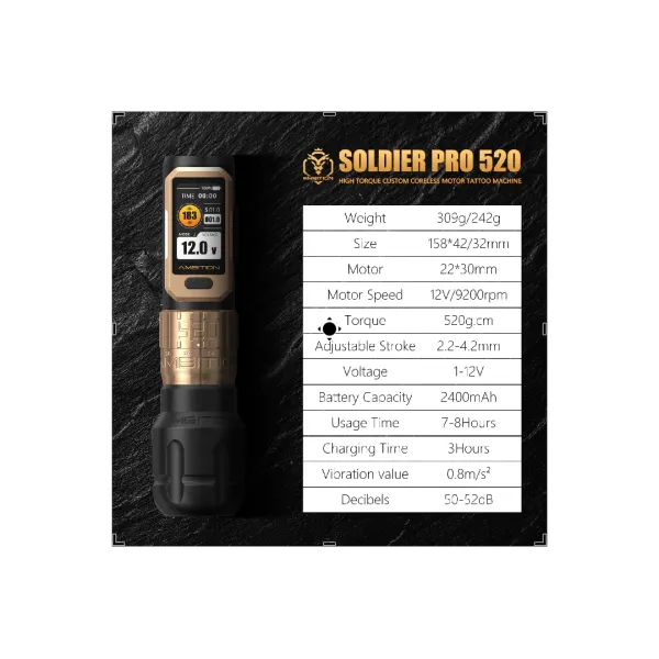 Машинка Ambition Soldier Pro 520