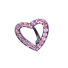 Прикраса у пупок Серце