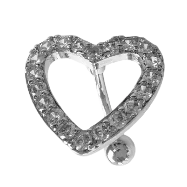 Belly Button Jewelry Heart