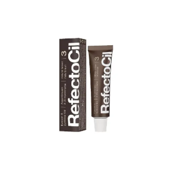 Eyebrow and eyelash dye Natural brown No. 3 RefectoCil