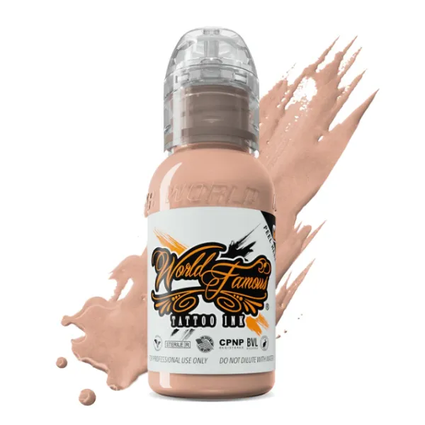 World Famous Ink - Pink Ribbon - Fair Peach