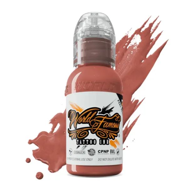 World Famous Ink - Pink Ribbon - Warm peach