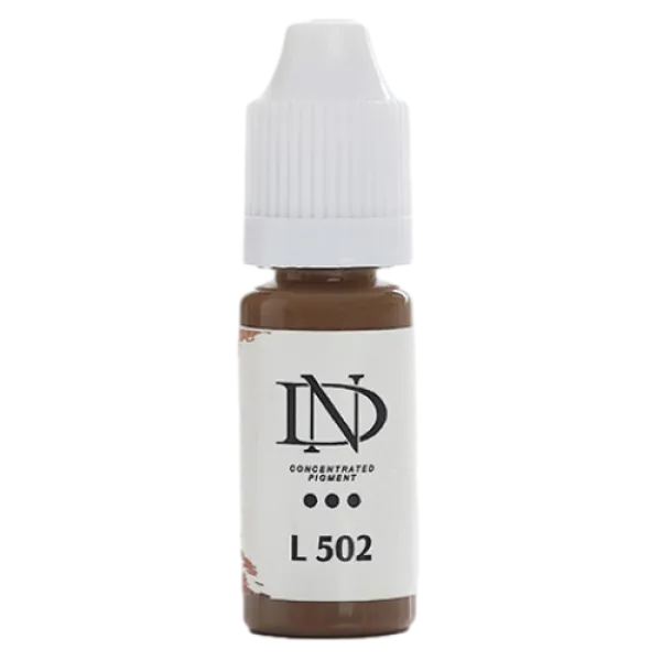 ND tattoo pigment for eyebrows Milk Chocolate No. L-502 (N. Dolgopolova)