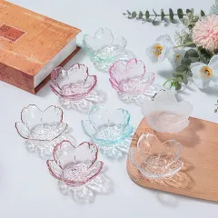Mixing bowl Glass Flower