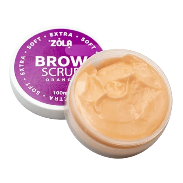 Розпродаж! Скраб для брів Extra Soft Апельсин 100 мл ZOLA