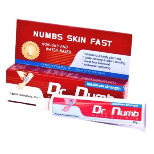 Anesthetic cream Dr. Numb Numbs Skin Fast 30 g