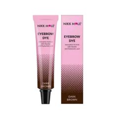 Розпродаж! Фарба для брів та вій Dark Brown NIKK MOLE