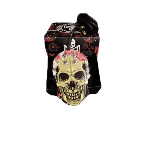 Metal pedal with Skull FC056-3