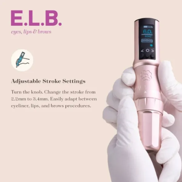Машинка Microbeau E.L.B. Blush Pink
