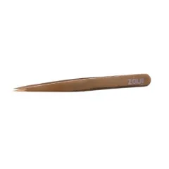 Professional tweezers for eyebrows GOLD point ZOLA