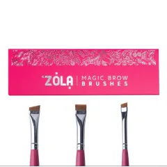 Magic Brow Brushes raspberry ZOLA