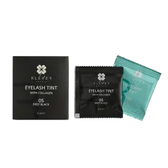 Фарба для вій з колагеном у саше 05 Deep Black Klever Beauty