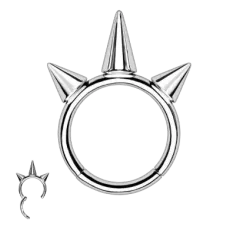 Кільце-клікер із шипами