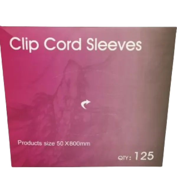 Protective bags for clip cord 5x80 cm