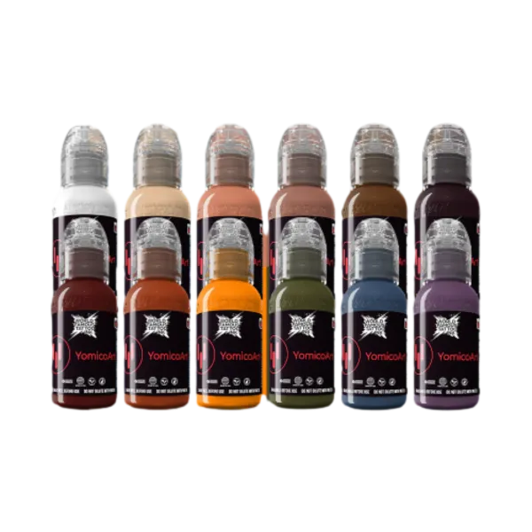 Набір фарб World Famous Ink - Yomico Renaissance Ink Set