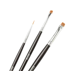 BROW SET (coral) SCULPTOR brush set