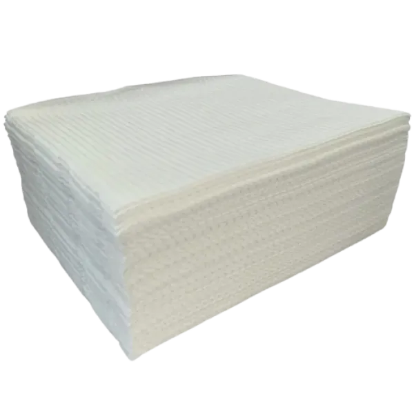 Three-layer work surface napkin
