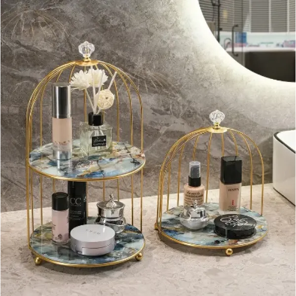 Organizer shelf for cosmetics