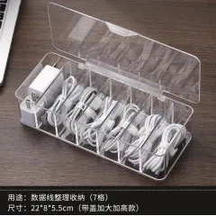 Plastic organizer with lid