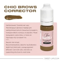 Pigment for permanent makeup Chic Brows Corrector