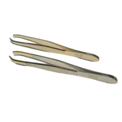 Eyebrow tweezers straight BLS TETTA II