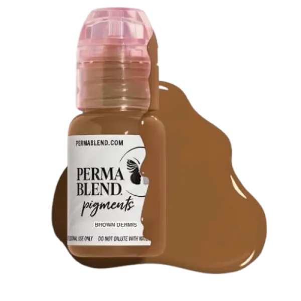 Розпродаж! Пігмент для татуажу Perma Blend - Brown Dermis