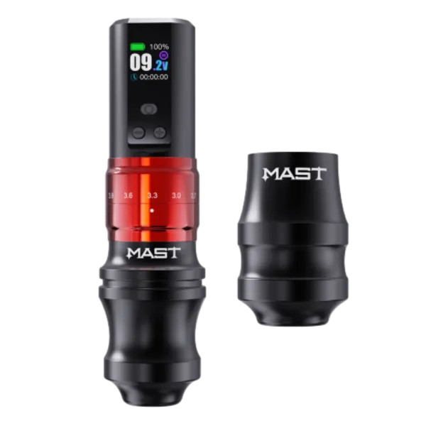 Тату машинка Mast Fold 2 Pro 2 battery WQP-075 v2 з 2 тримачами