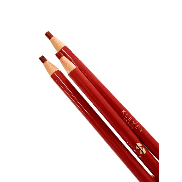 Red self-sharpening pencil Klever Beauty